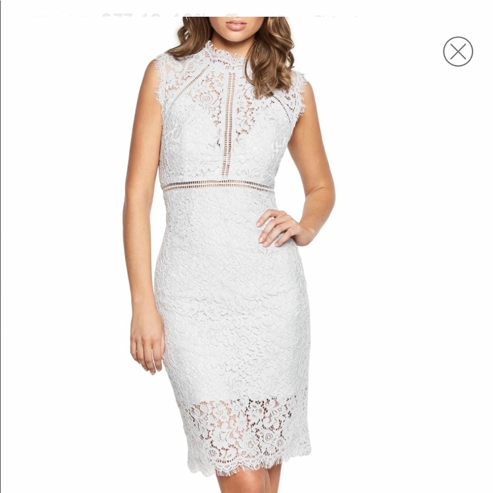 BARDOT Light blue lace dress NEW